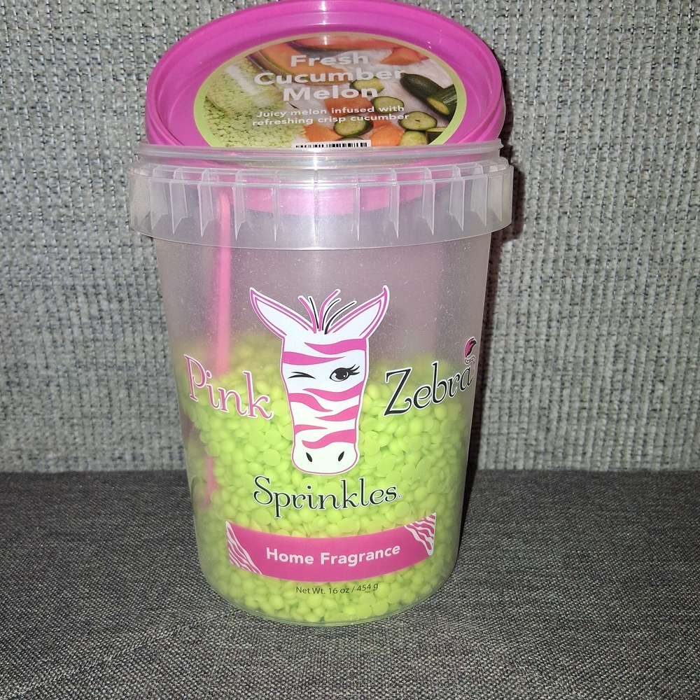 Pink Zebra Home Fragrance Sprinkles - Fresh Cucumber Melon